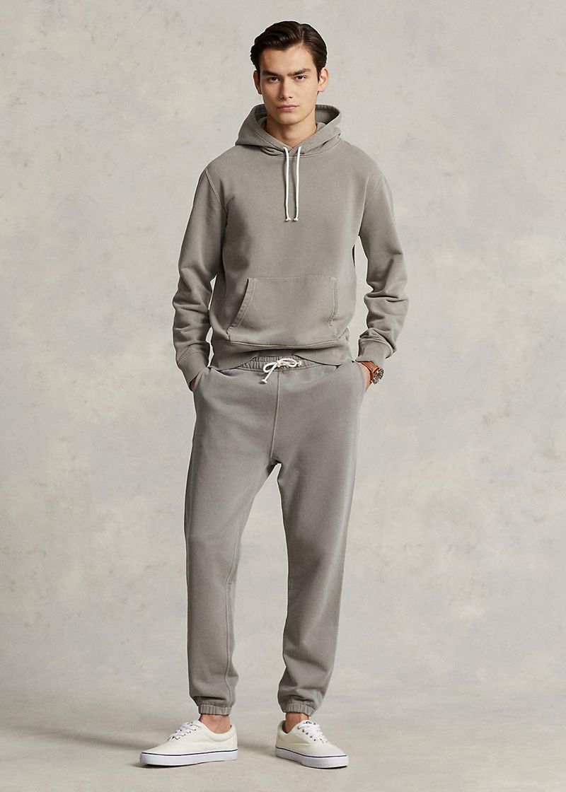 ポロ ラルフ ローレン パンツ メンズ グレー Organic コットン フリース Tracksuit ボトム ZYOJS9518